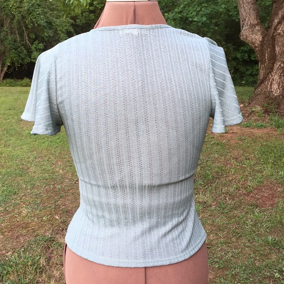 🌻Pie in the Sky Sage Top🌻 - Picture 3 of 5